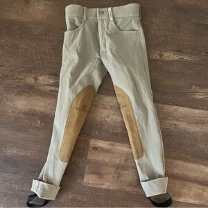 Romfh Tan Kids Equestrian Breeches